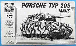 Planet Models MV 011 Porsche Typ 205 "Maus" Panzerkampfwagen VIII 1:72 - Bild 1 von 1