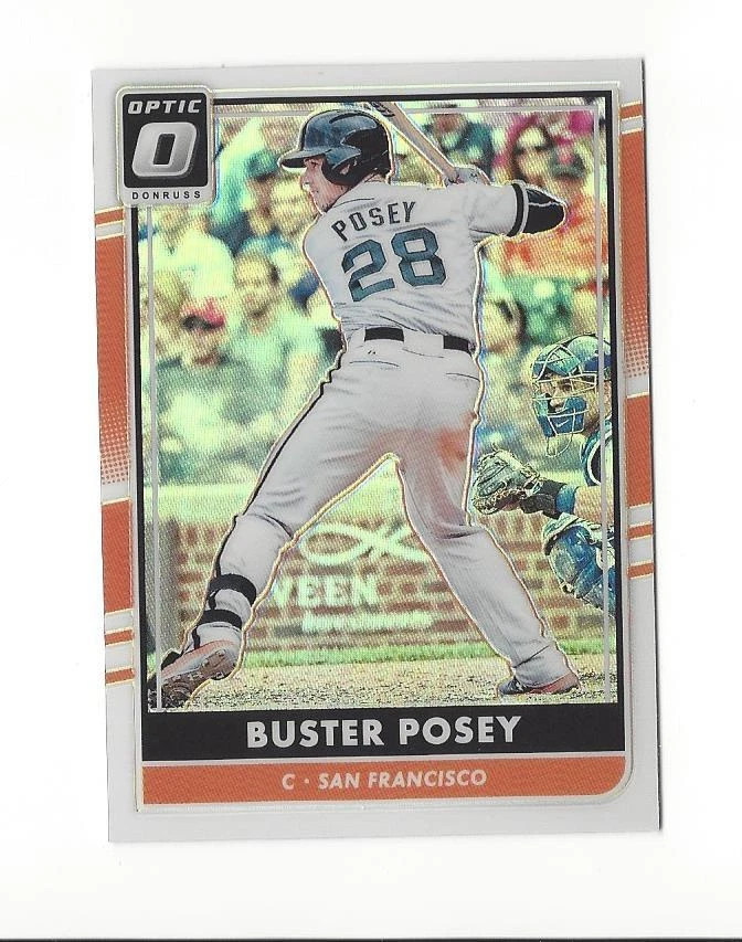 2016 Donruss Optic Holo #155 Buster Posey Giants - Image 1 of 1