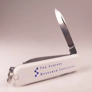 Swiss Army Knife German Pocket Knife GIESEN FORSTHOFF Scripps Institute White - Picture 1 of 5