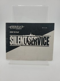8-bit NES Nintendo Silent Service Manual ONLY