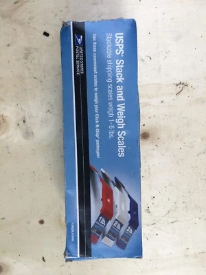 USPS Stack and Weigh Scales Affordable Economical Budget Starter Kit 1-6 Pounds - Image 1 of 2