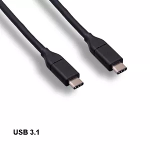 10PCS 3' USB 3.1 Type C Male to Male Cable 10Gbps 3A Data Charge for PC Tablet - Picture 1 of 1
