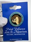 Point Defiance Zoo & Aquarium Point Tacoma Wa Souvenir Sea Otter Collector Pin