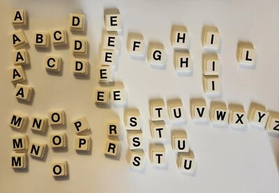 Upwords 1983 Edition Board Game Replacement Parts - Choice - Image 1 of 4