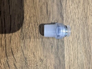 Festo NPQP-D-R14-Q6-FD Serie Gerader Gewindeadapter 1/4 Außengewinde auf Einschub 6 mm - Bild 1 von 7