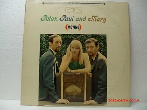 PETER, PAUL AND MARY -(LP)- MOVING - INCLUDING - "bUFF, THE MAGIC DRAGON"- 1963 - Picture 1 of 4