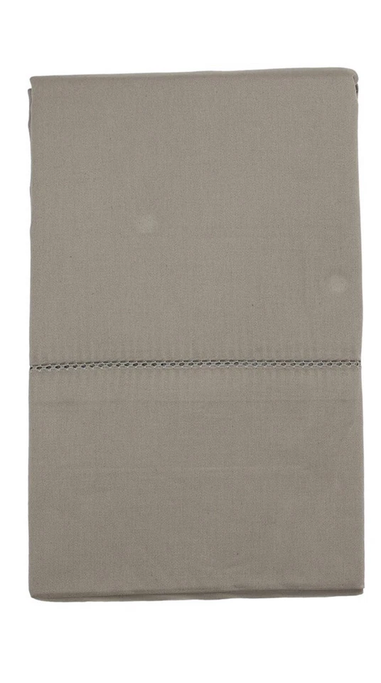 Fundas de almohada Hudson Park Collection 600 TC 100 % algodón plateado 2 KING L83308 Foto 1 de 2