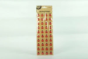 Lady Bug Stickers - Red - Self Adhesive - Pack of 40 - Picture 1 of 1
