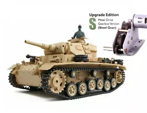 1/16 Scale Panzer IV F Type Tank, 2.4GHz Remote Control Model HL3858-1Upg 6.0 - Picture 1 of 1