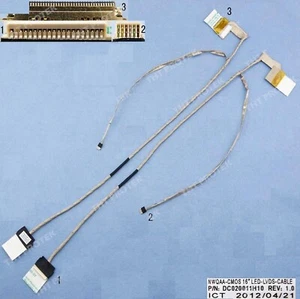 Displaykabel LCD screen Video cable / LED für Toshiba Satellite L670D-106 - Bild 1 von 1