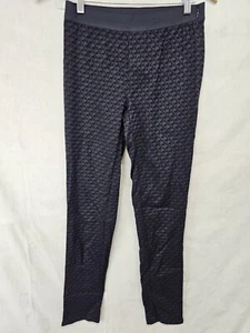Marc Jacobs Pants Size 6 Navy Blue Indigo Side Zip Stretch - Picture 1 of 3
