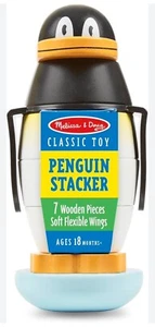 Melissa & Doug Pinguin Stapler 7 Holzteile ab 18 Monaten NEU! - Bild 1 von 4