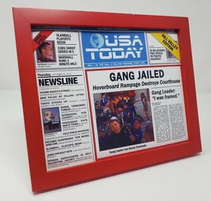 Back to the Future 2 - Biff Gang Jailed Photo Reproduction Prop 8x10 -B5 - Picture 1 of 3