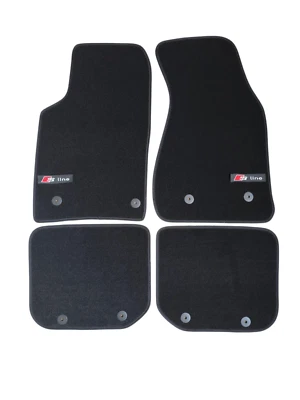 Alfombrillas coche alta calidad a medida audi a4 b5 1996-11.2001 todos los modelos Foto 1 de 2