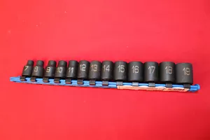 MATCO BP7M6V- BP19M6V 13PC SOCKET SET 3/8" DRIVE METRIC 6 POINT - Picture 1 of 3