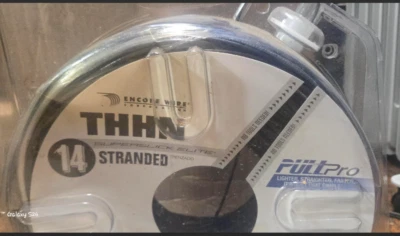 NEW! Encore Wire WIRE THHN 14 BLK STR PULLPRO 1250 FT. - Image 1 of 3