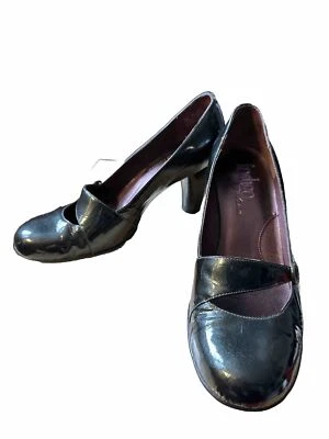 INDIGO by Clark’s - Zapatos estilo Mary Jane de cuero con tacón para mujer - 8M Foto 1 de 4