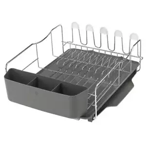 Polder Advantage Pro Dish Rack Perforated Base Soft Touch Plastic Padded Feet - Picture 1 of 1