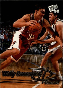 1999 Press Pass Basketball Gold Zone #6 Wally Szczerbiak