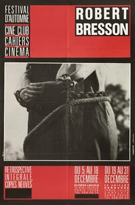 Póster francés medio grande francés de Robert Bresson/El juicio de Juana de Arco de los años 70 - Imagen 1 de 1