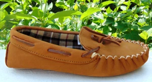 Zerostress Mujer Gamuza Cuero Zapatillas Mocasines Minnalista Planas Interior/Exterior~6 - Imagen 1 de 6