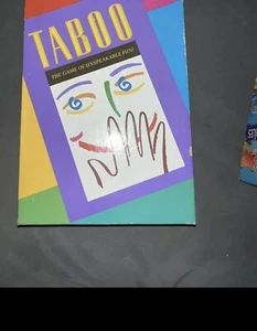 Taboo The Game of Unspeakable Fun! Family Game Vintage 1989 - Picture 1 of 3