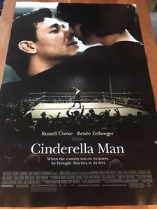 Póster de película original de CINDERELLA MAN 27""x 40"" Russell Crowe~Renee Zellweger - Imagen 1 de 6