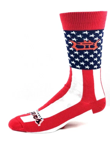 Detroit Tigers Baseball American Flag Team Socks Cover