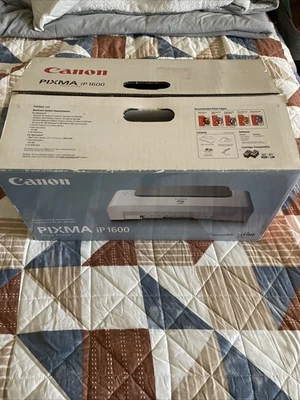 NEW Canon PIXMA iP1600 Digital Photo Inkjet Printer SEALED. Free Shipping ** - Image 1 of 4