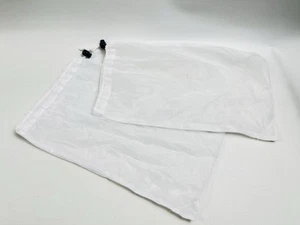 2er Set Ersatz Pool Bodensauger Vakuum Beutel Ersatzbeutel Polyester in weiß - Bild 1 von 4