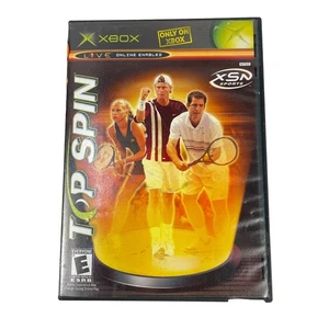 Top Spin Tennis komplett - XBOX Disc, Hülle & Handbuch 2003 - Bild 1 von 4