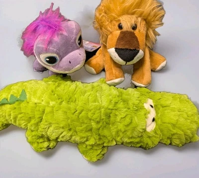 Plüschtier Kuscheltier Stofftier Krokodil Löwe - Bild 1 von 4