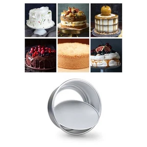 Molde para hornear pizza pan de metal circular para pasteles fondant - Imagen 1 de 12