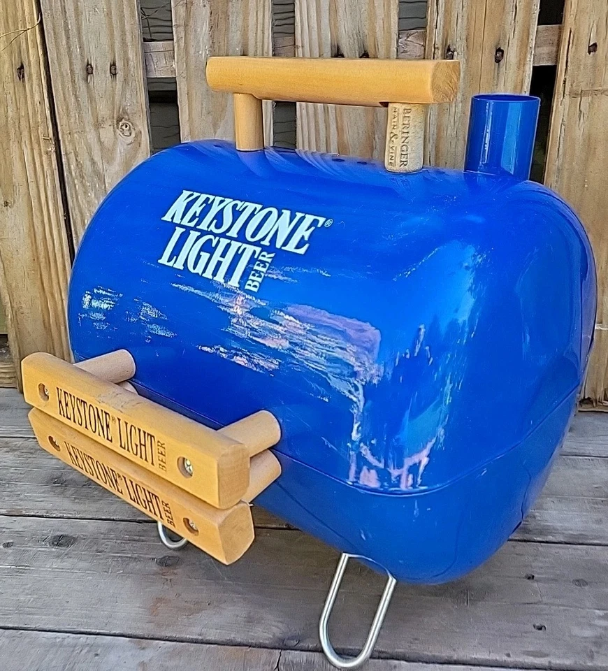 Cerveza Handi-Boy Mini Carbón Puerta Trasera Pary Grill Keystone Luz Nuevo (Sin Caja)   Foto 1 de 4