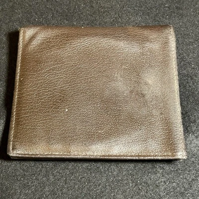 Vintage Swank Brown Leather Bifold Leather Wallet - Image 1 of 4