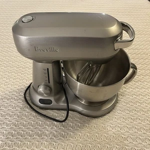 Breville BEM800XL 5 Quart Mitigeur sur pied moulé sous pression testé et fonctionne avec bol et mixeur - Photo 1/12