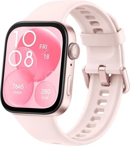 HUAWEI Watch FIT 3, różowy fluoroelastomer - Zdjęcie 1 z 8