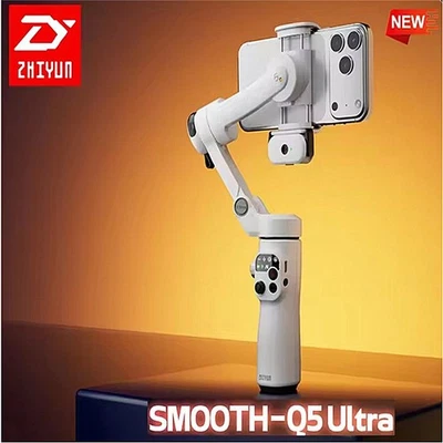 Zhiyun Smooth Q5 Ultra 3-Axis Gimbal Stabilizer Smartphone iPhone Selfie Stick - Image 1 of 4