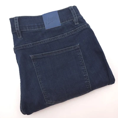 Pantalones de mezclilla Mugsy para hombre 36x32 (31,5) azules fultons informales FLX3NCFU pierna recta elásticos Foto 1 de 4