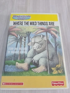 WHERE THE WILD THINGS ARE Read With Me DVD scholastic fisher price. - Imagen 1 de 10