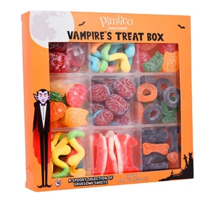 Halloween Pimlico Vampires Jelly Sweets Treat Box 500g - Picture 1 of 2