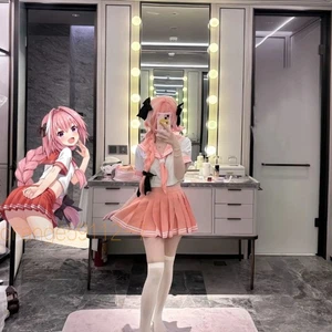 Anime Schicksal/Apokryphen Astolfo Cosplay Kostüme Shirt Anzüge Halloween Uniform Set - Bild 1 von 11