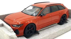Minichamps 1/18 Scale Diecast 155 018012 - Audi RS 6 Avant 2019 - Met Orange - Picture 1 of 5