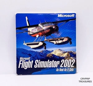 Microsoft Flight Simulator 2002 Jewel Case • Windows 98 / ME / 2000 / XP - Picture 1 of 2
