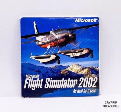 Microsoft Flight Simulator 2002 Jewel Case • Windows 98 / ME / 2000 / XP - Image 1 of 2