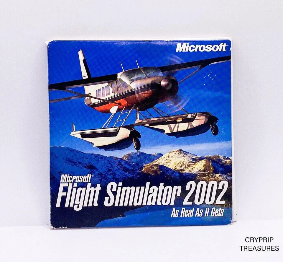 Microsoft Flight Simulator 2002 Jewel Case • Windows 98 / ME / 2000 / XP - Image 1 of 2