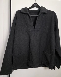 MASSIMO PIOMBO ITALY MEN'S POLO SHIRT/JACKET WITH POCKETS 100 % WOOL. NEW. - Picture 1 of 10