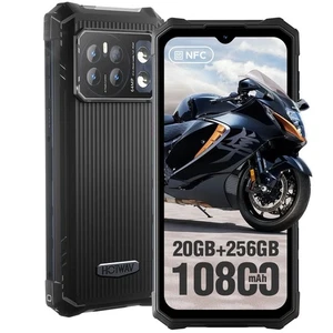 HOTWAV Cyber 13 Pro 4G Robust Smartphone 20GB+256GB 10800mAh Handy Ohne Vertrag - Bild 1 von 7