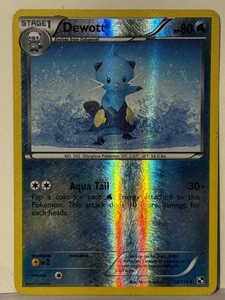 Dewott Reverse Holo 30/114 Black and White LP Pokemon Fast Ship - Bild 1 von 2
