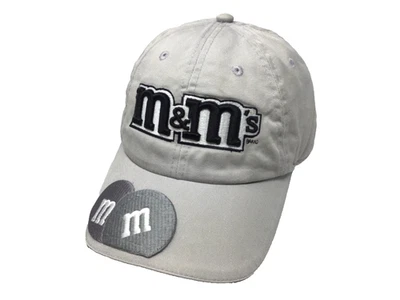 Кепка Nascar M&M's No38 Elliot Sadler серая аутентичная регулируемая - Изображение 1 из 4